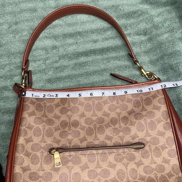 Coach Leather Vintage Leather Purse gold brown - Picture 14 of 16